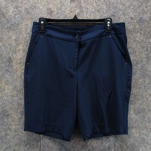 Gu Shorts Men's 6 Adult Blue Navy Pants Casual Button Pockets Comphy Outdoors